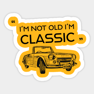 Classic funny car graphic, Sticker